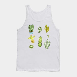 cactus- a thick fleshy stem which typically bears spines Tank Top